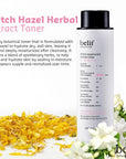 Witch hazel herbal extract toner
