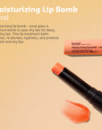 Moisturizing lip bomb - coral - 3g