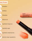 Moisturizing lip bomb - coral - 3g