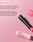 Moisturizing lip bomb - pink - 3g