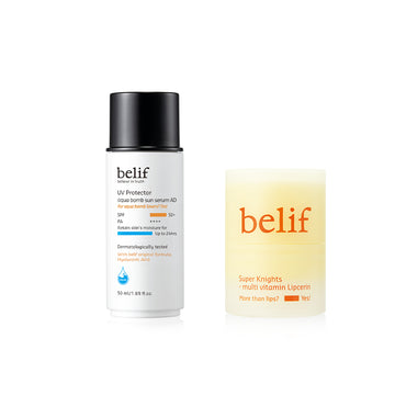Aqua Bomb Sun Serum  + Multi Vitamin Lipcerin Combo