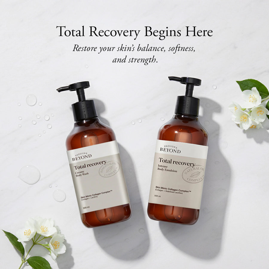 Luxury Collagen Bath & Body Care Set, Body Wash & Lotion for Deep Hydration & Anti-aging Skin