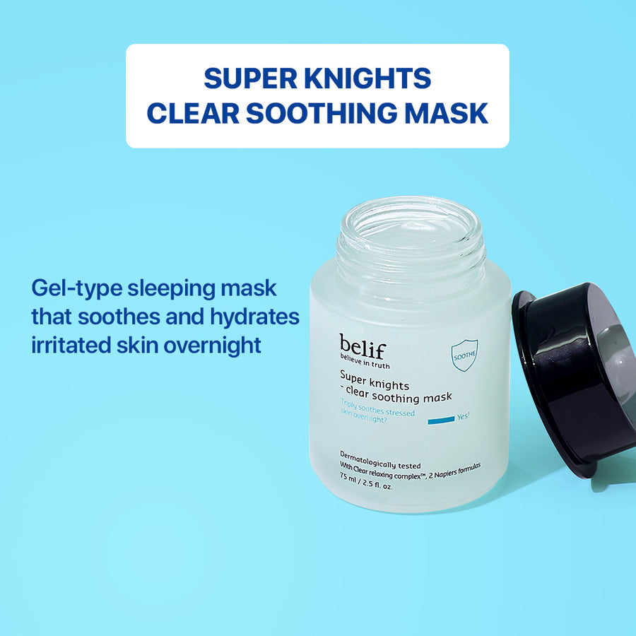 belif Super knights - clear soothing mask