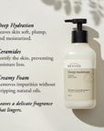 Luxury Ceramides Bath & Body Care Set, Body Wash & Lotion For Restoring Skin Barrier & Deep Nourishment