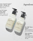 Luxury Ceramides Bath & Body Care Set, Body Wash & Lotion For Restoring Skin Barrier & Deep Nourishment
