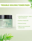 belif problem solution Vegan toner pad