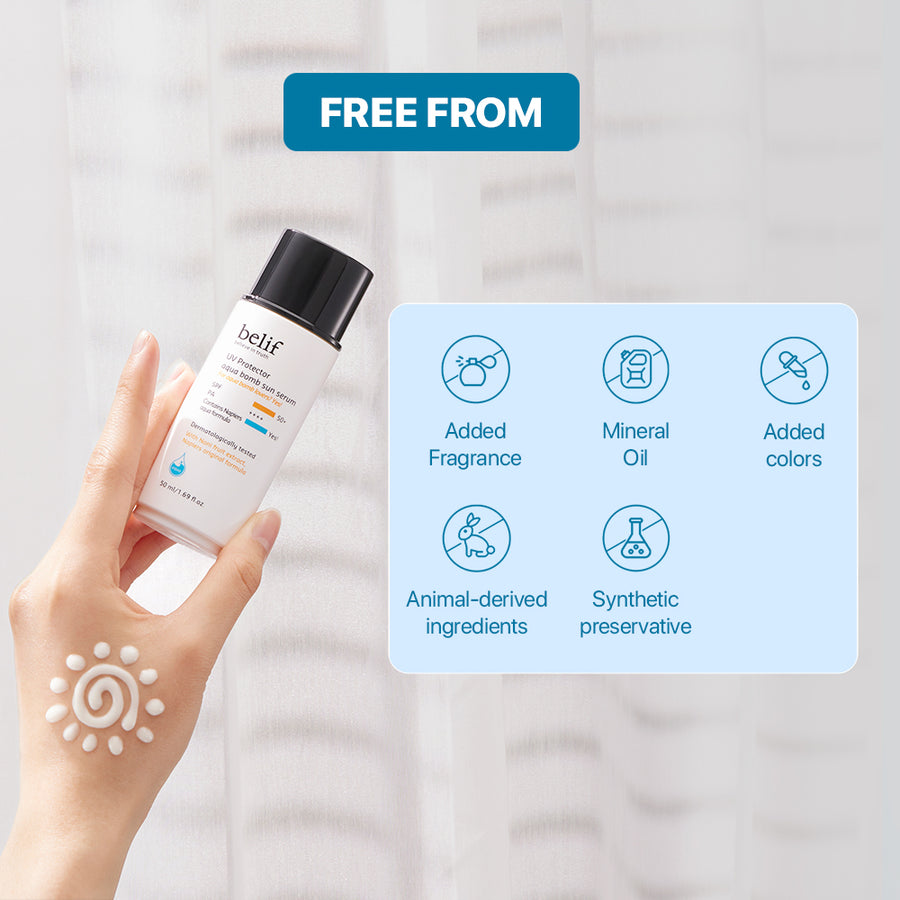 belif UV Protector Aqua Bomb Sun Serum AD 50ml (SPF50+/PA++++) main image 0