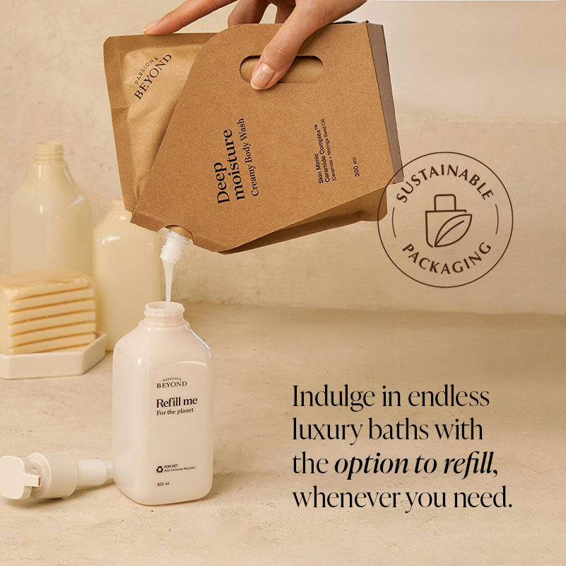 Ceramide Infused Body Wash, For Restoring Skin Barrier & Deep Nourishment, 500Ml