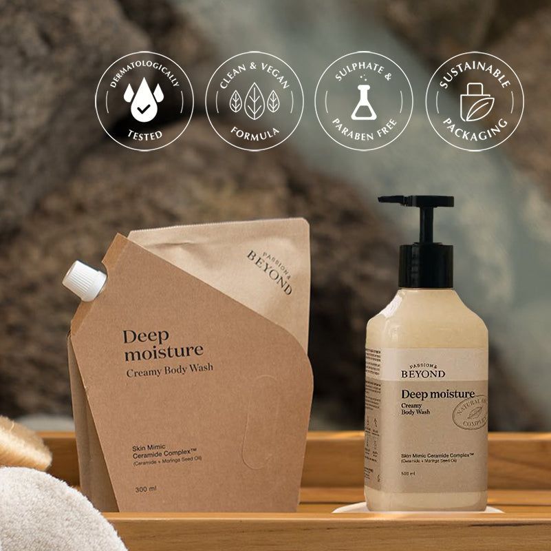 Ceramide Infused Body Wash Refill,300Ml