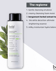 Bergamot herbal extract toner