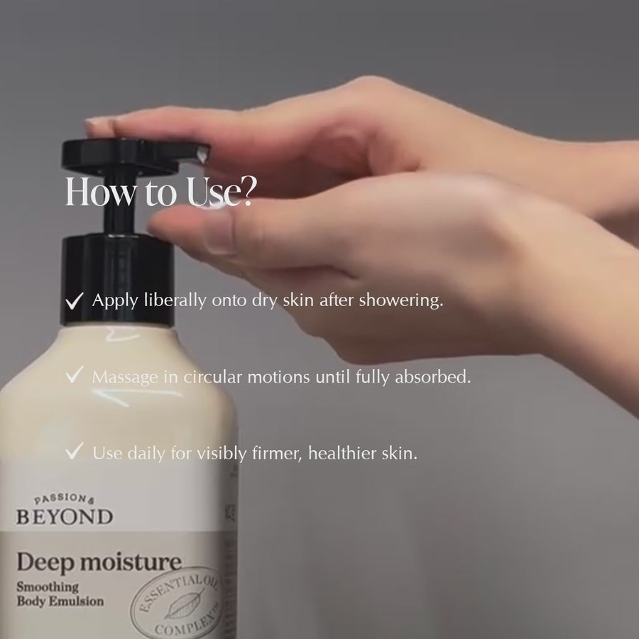 Ceramide Infused Body Emulsion, For Smooth Deeply Nourished Skin,500Ml