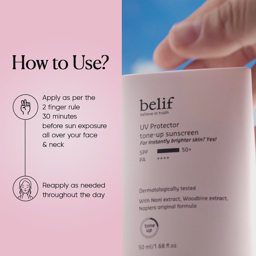 UV Protector Tone-Up Sunscreen SPF 50+ PA++++