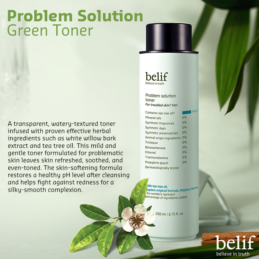 Problem solution green toner