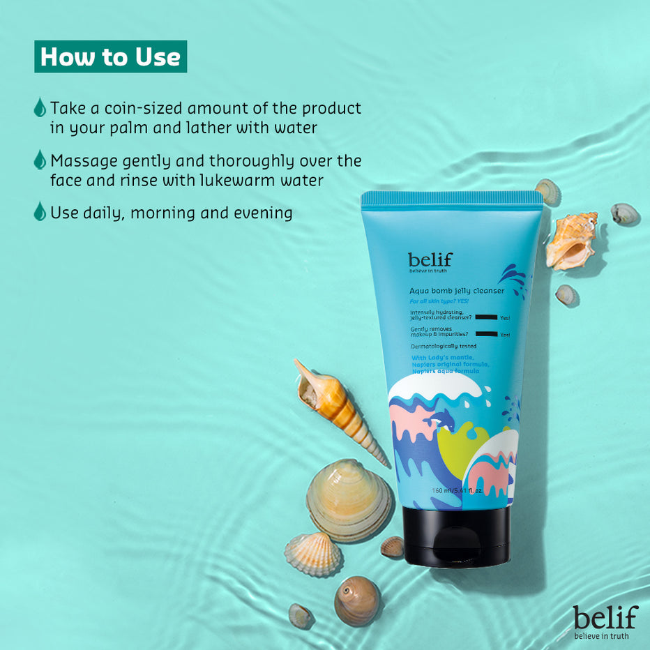 Aqua bomb jelly cleanser