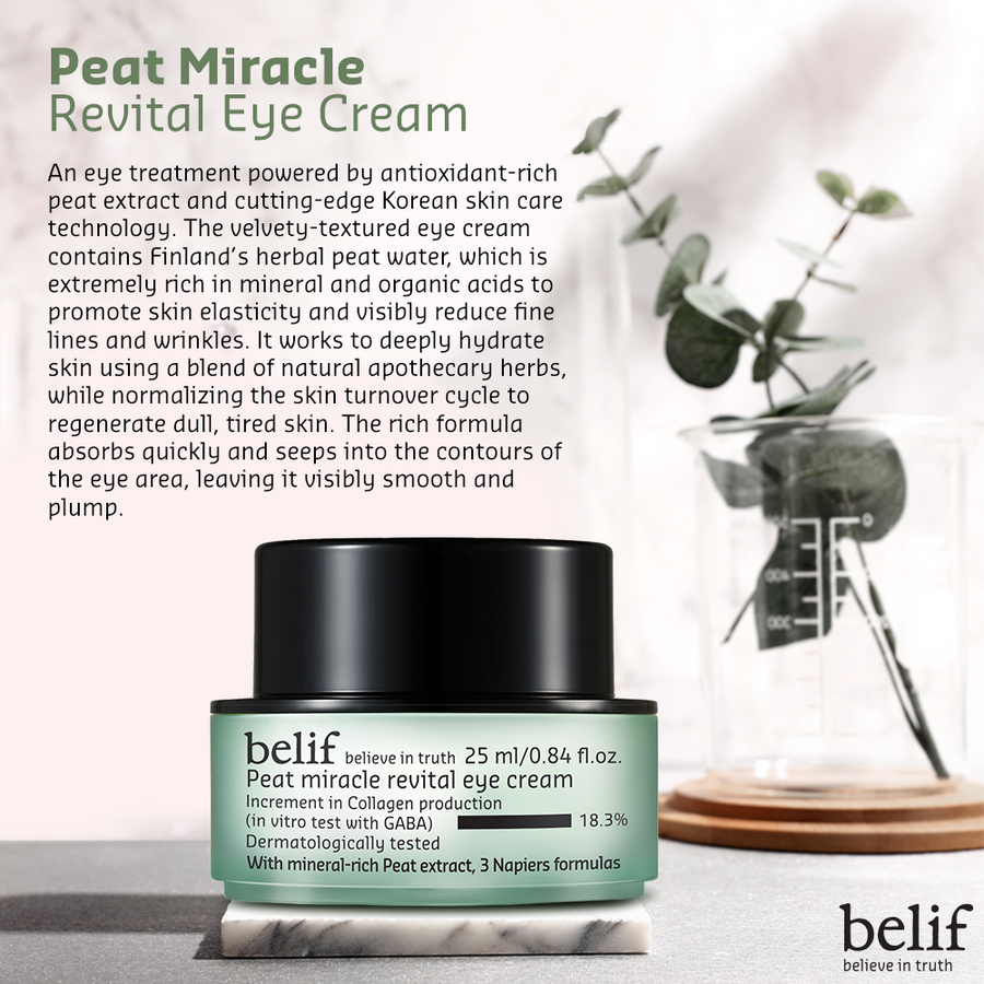 Peat miracle revital eye cream