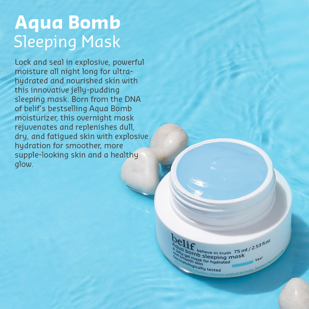 Aqua bomb sleeping mask